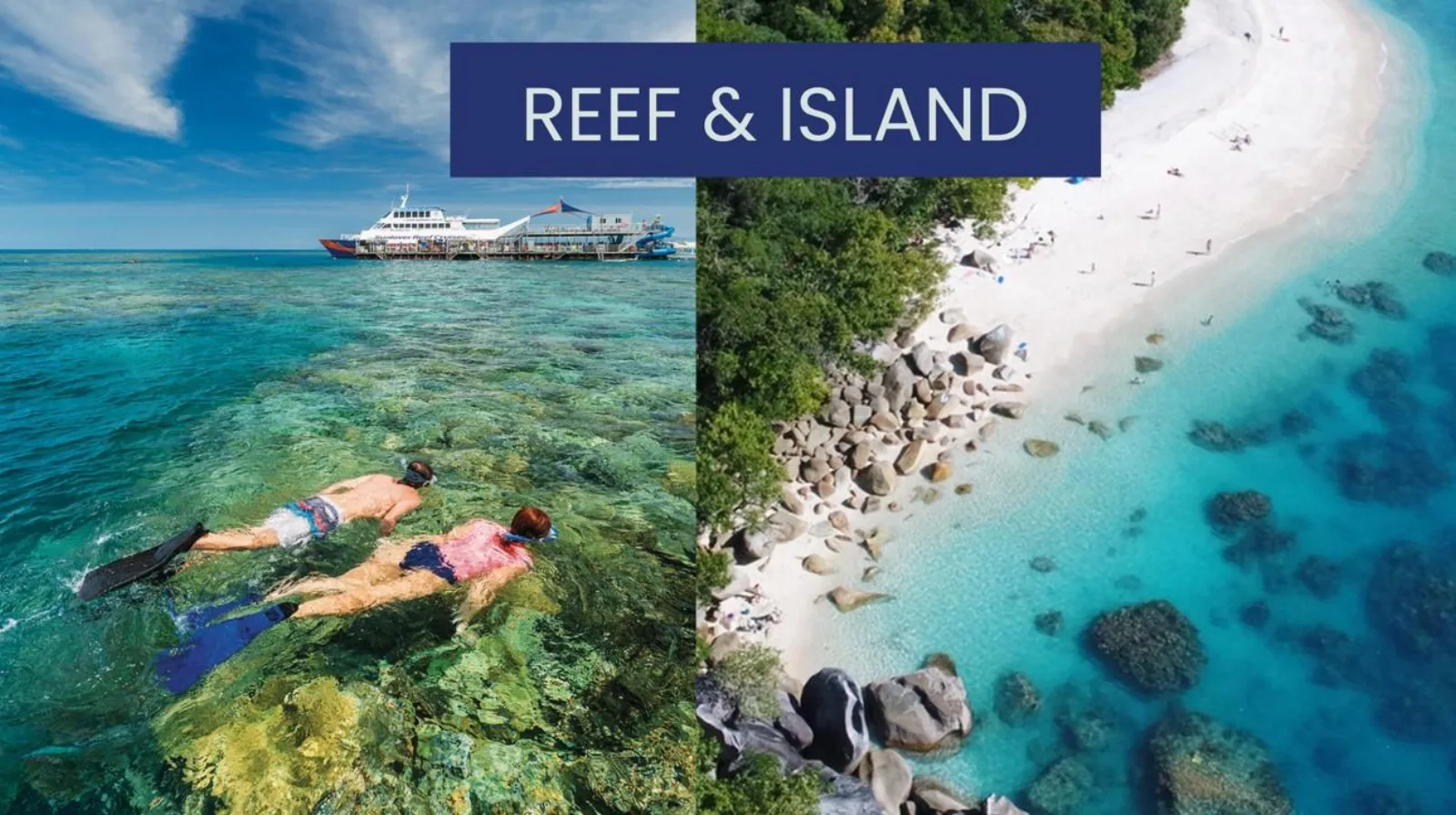 Great Barrier Reef and Fitzroy Island Boat Tour