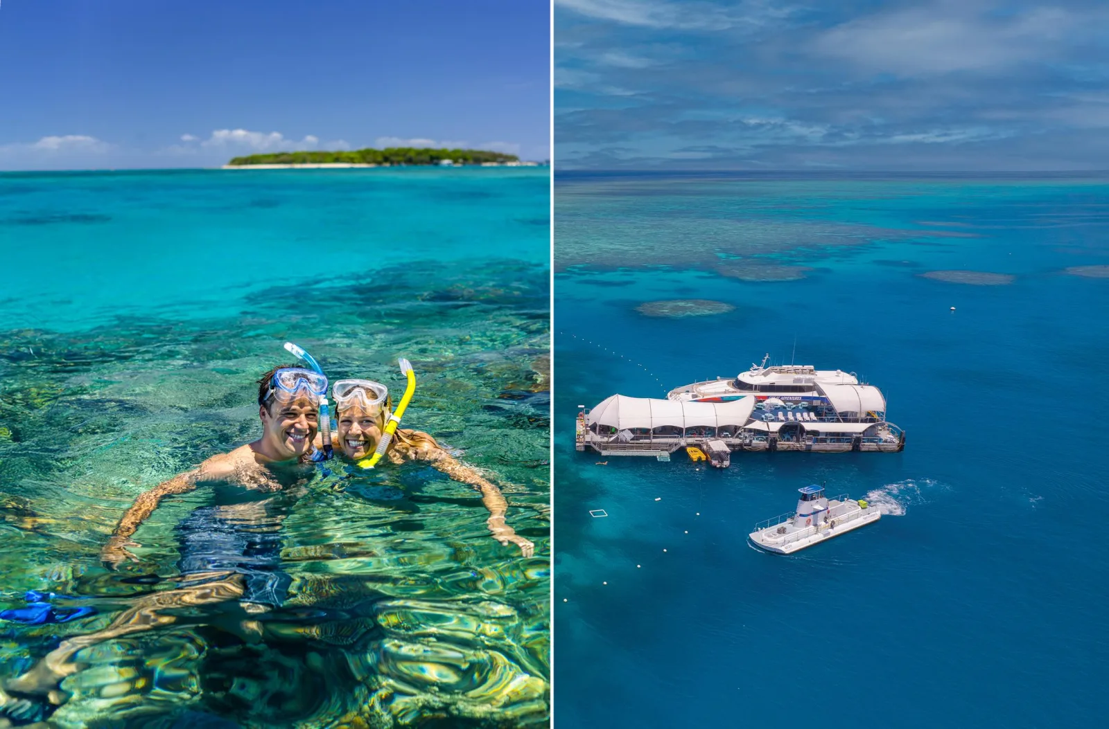 Green Island and Outer Reef Pontoon Day Trip from Cairns